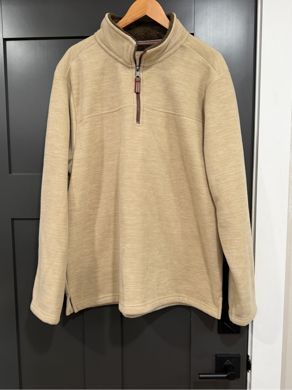 Telluride Men's Quarter-Zip Pullover - Tan
